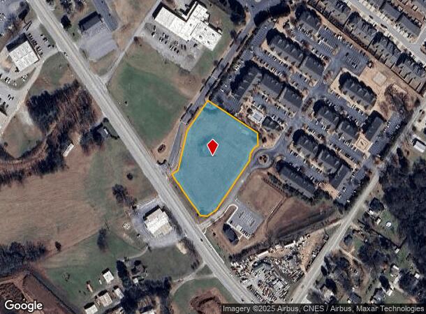  445 S Buncombe Rd, Greer, SC Parcel Map