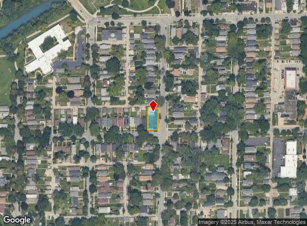 2008 Dodge Ave, Evanston, IL Parcel Map