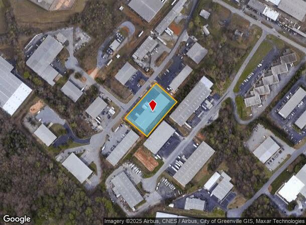  17 International Ct, Greenville, SC Parcel Map