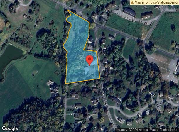  2540 Falling Spring Rd, Chambersburg, PA Parcel Map