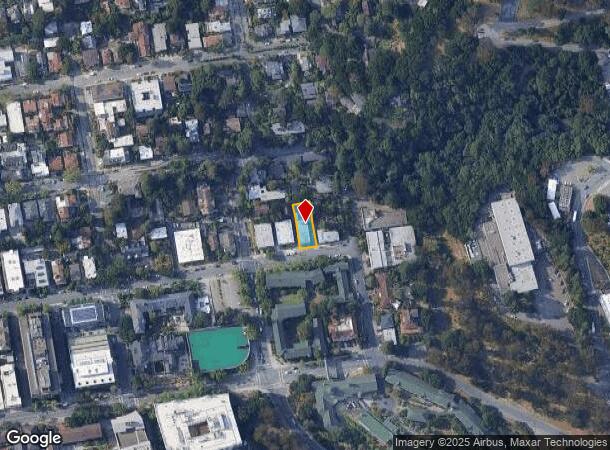  2705 Ridge Rd, Berkeley, CA Parcel Map