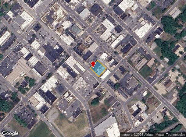  30 E 1St Ave, Lexington, NC Parcel Map