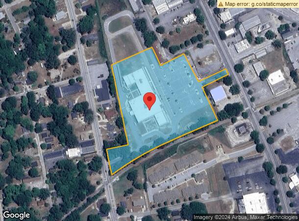  710 S 5Th St, Hartsville, SC Parcel Map