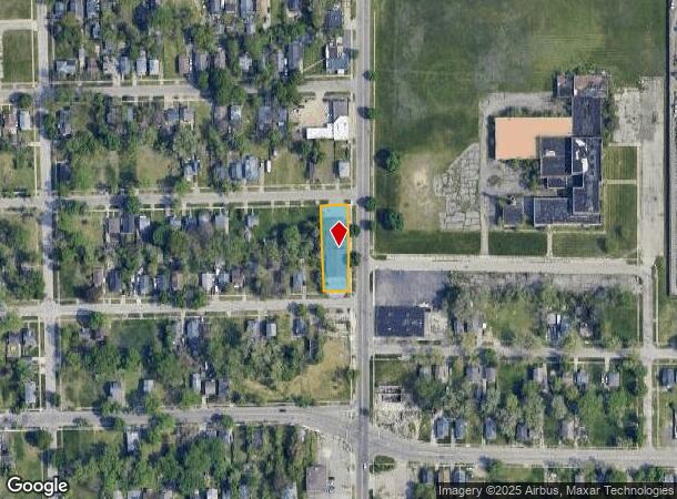  3211 N Franklin Ave, Flint, MI Parcel Map
