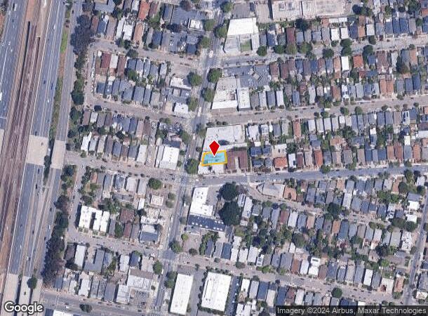  4208-4214 Telegraph Ave, Oakland, CA Parcel Map