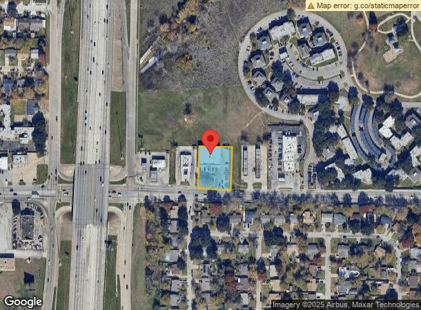  2625 E Park Row Dr, Arlington, TX Parcel Map