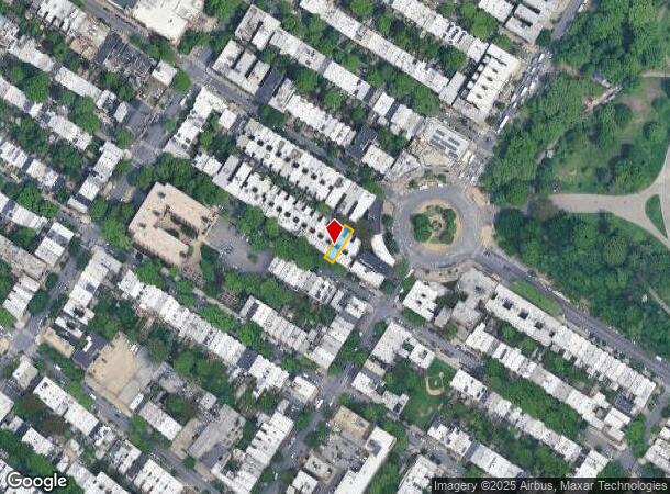  447 16Th St, Brooklyn, NY Parcel Map