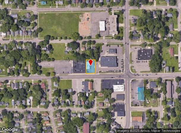  555 Emmett St E, Battle Creek, MI Parcel Map
