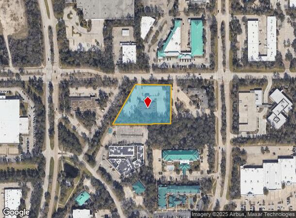  1595 Lake Front Cir, Spring, TX Parcel Map