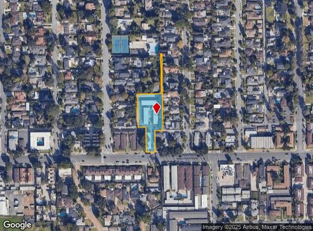  729 W Foothill Blvd, Monrovia, CA Parcel Map