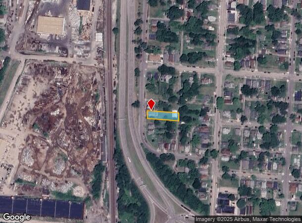  713 Waite St, Middletown, OH Parcel Map