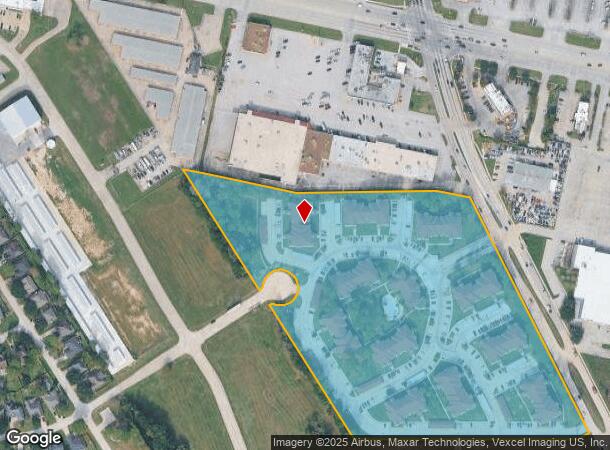  21021 Aldine Westfield Rd, Houston, TX Parcel Map