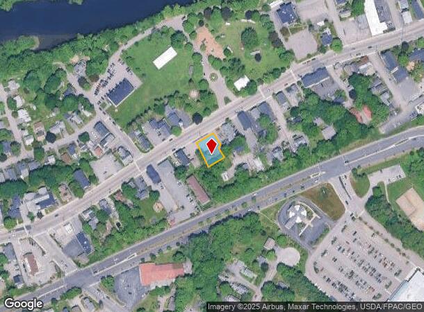  672 Main St, Westbrook, ME Parcel Map