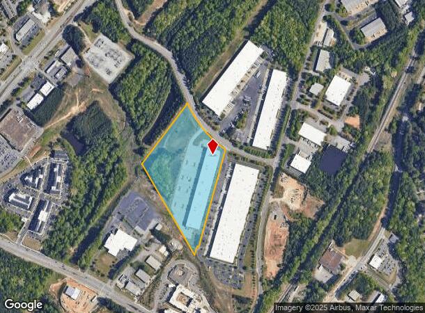 4110 Tench Rd, Suwanee, GA Parcel Map