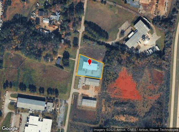  1621 Poplar Drive Ext, Greer, SC Parcel Map