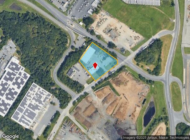  8588 Old Dorsey Run Rd, Jessup, MD Parcel Map