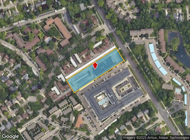  2500 Packard St, Ann Arbor, MI Parcel Map