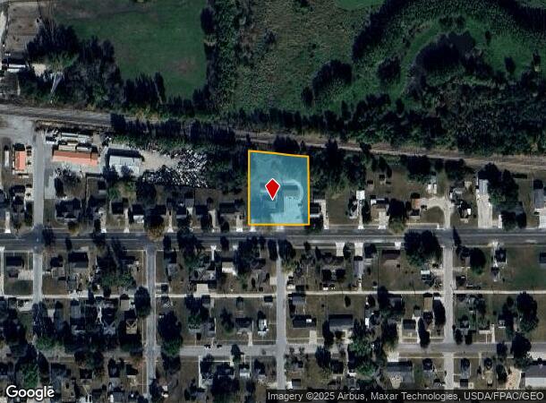 606 Parriott St, Aplington, IA Parcel Map