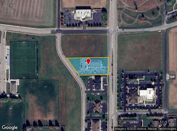 Vickers Dr, Columbus, IN Parcel Map