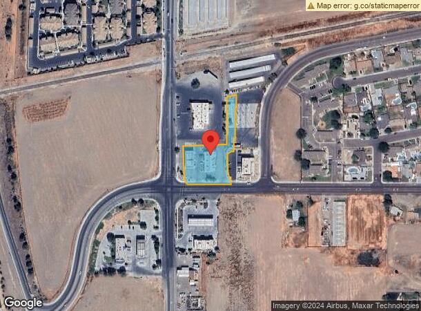  1790 W Bush St, Lemoore, CA Parcel Map