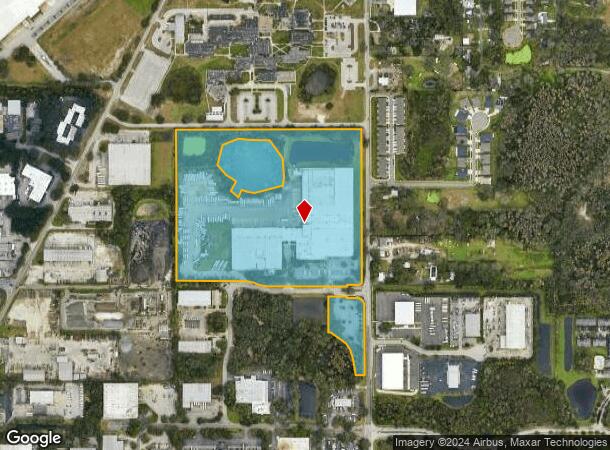  7004 E Hanna Ave, Tampa, FL Parcel Map