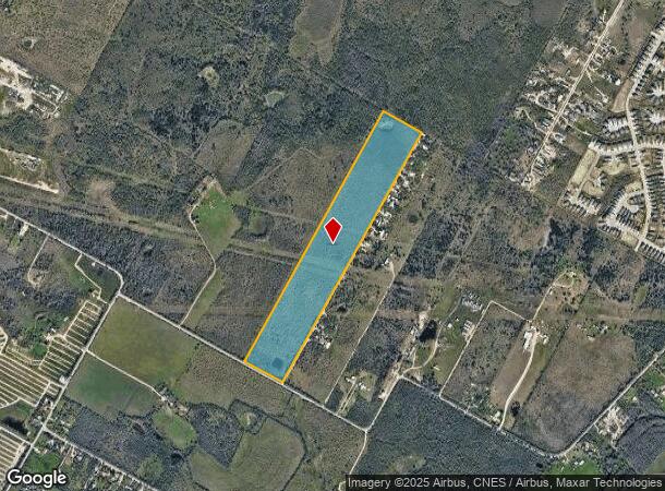  Fagerquist Rd, Del Valle, TX Parcel Map