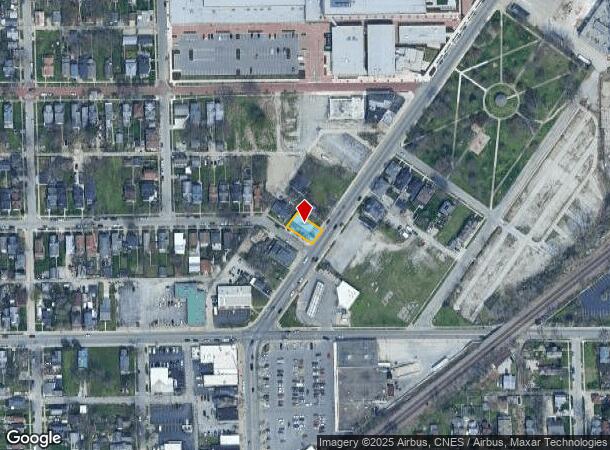  1854 Broadway, Fort Wayne, IN Parcel Map