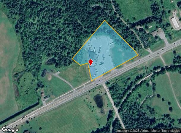 421 Route 2 E, Danville, VT Parcel Map