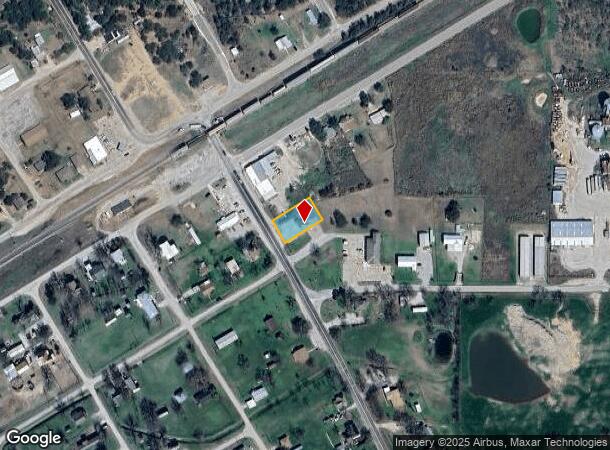  107 Fannin St, Millsap, TX Parcel Map