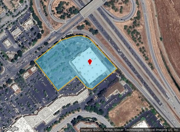 100 Cochrane Plz, Morgan Hill, CA Parcel Map