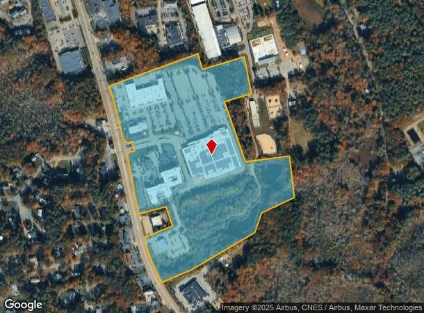  1165 Washington St, Hanover, MA Parcel Map