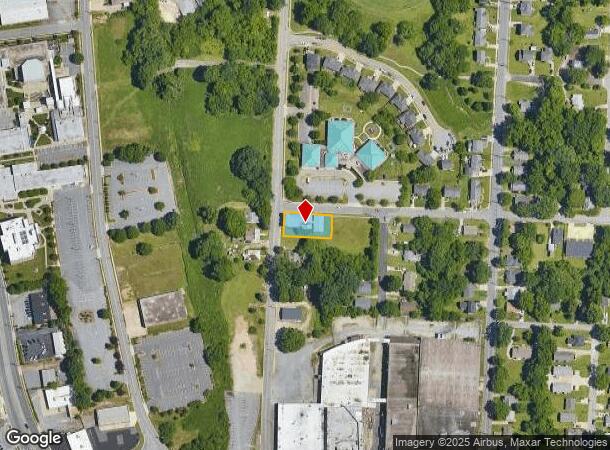 801 S Centennial St, High Point, NC Parcel Map