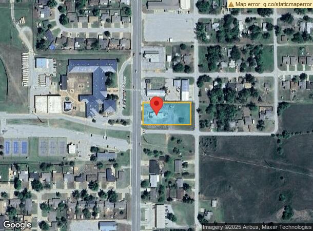  1313 S Mission St, Anadarko, OK Parcel Map