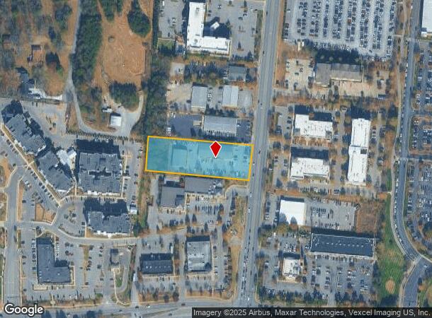  803 N Thompson Ln, Murfreesboro, TN Parcel Map