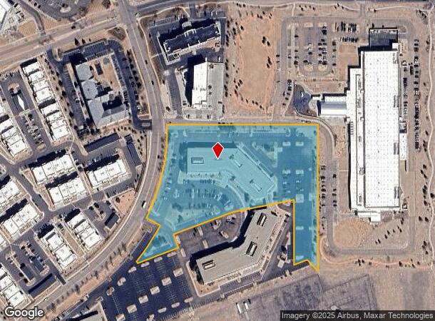  9910 Federal Dr, Colorado Springs, CO Parcel Map