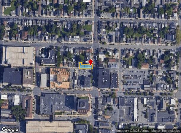  629 N New St, Bethlehem, PA Parcel Map