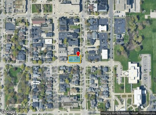  842 Main St, Racine, WI Parcel Map