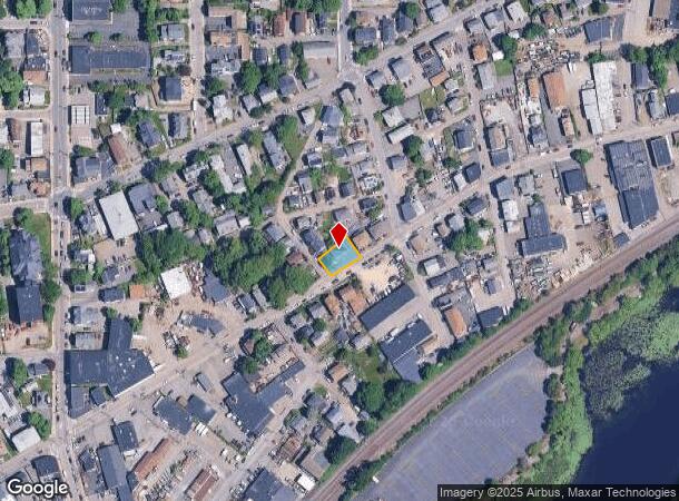  155 Felton St, Waltham, MA Parcel Map