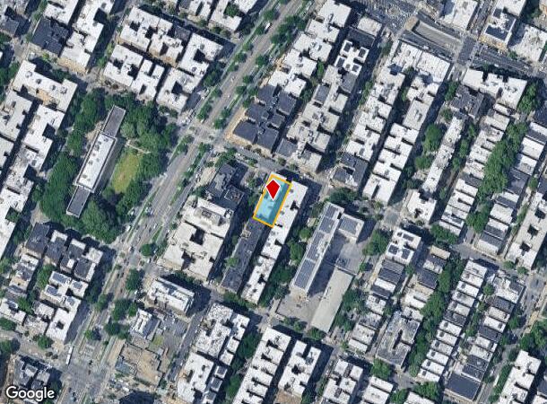 1126 Carroll Pl, Bronx, NY Parcel Map