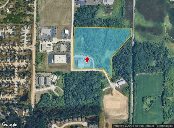 2323 Corporate Dr, Waukesha, WI Parcel Map