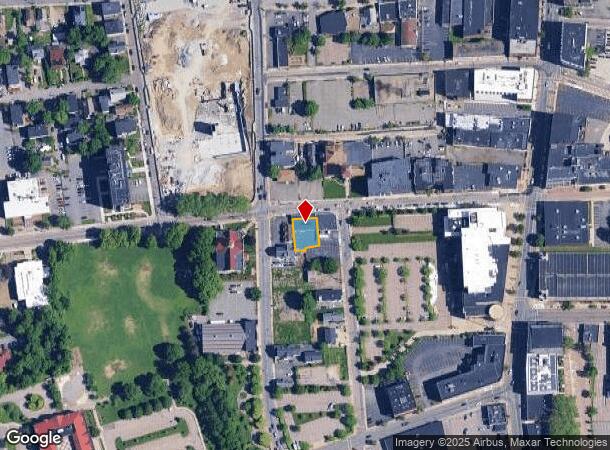  82 W Elm St, Brockton, MA Parcel Map