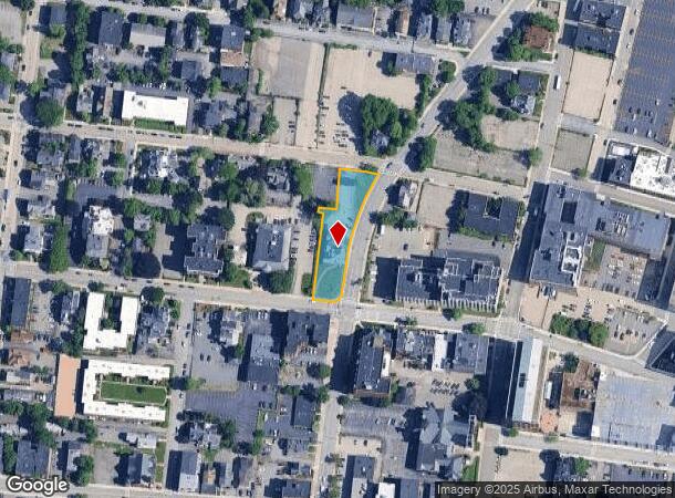 41 Elm St, Worcester, MA Parcel Map
