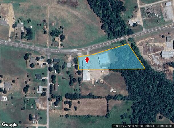 1621 W Main St, Charleston, AR Parcel Map