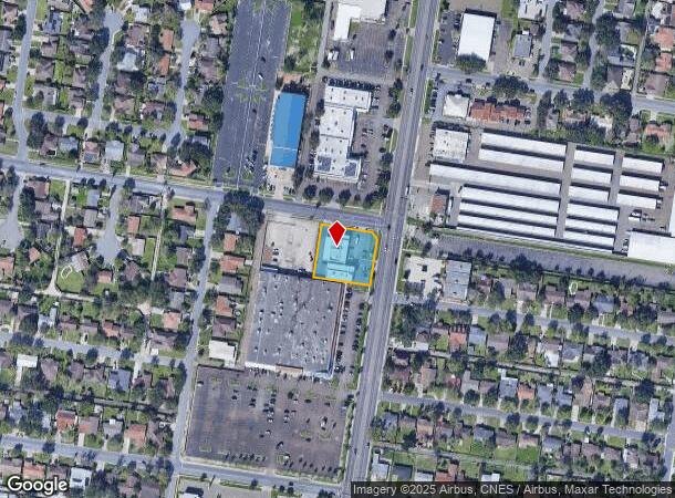  2917 N 23Rd St, Mcallen, TX Parcel Map