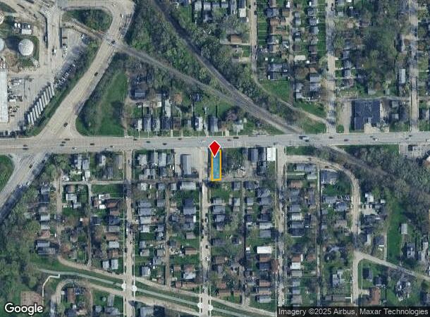  3659 W 10Th St, Indianapolis, IN Parcel Map