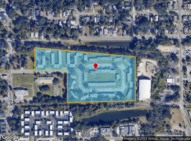  702 N Lincoln Ct, Jacksonville, FL Parcel Map