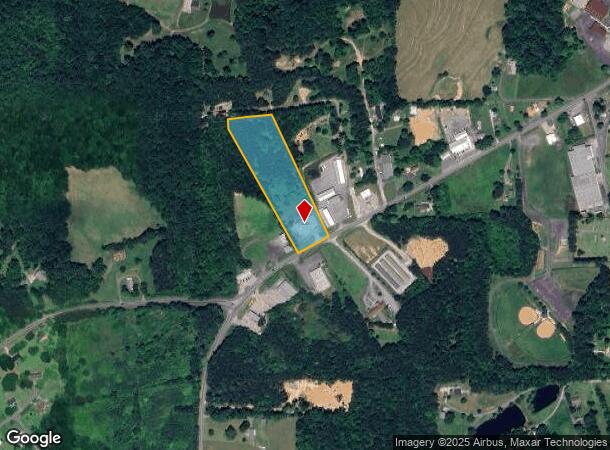 1229 Dawnville Rd Ne, Dalton, GA Parcel Map