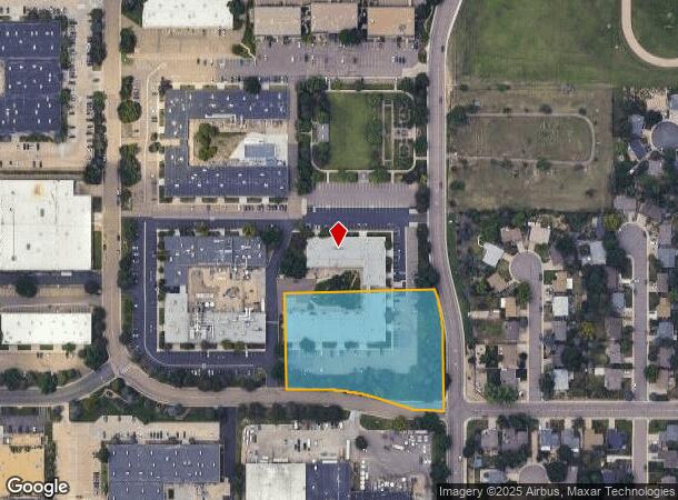  1551 S Sunset St, Longmont, CO Parcel Map