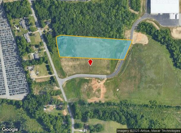 111 Ward Rd, Greensboro, NC Parcel Map