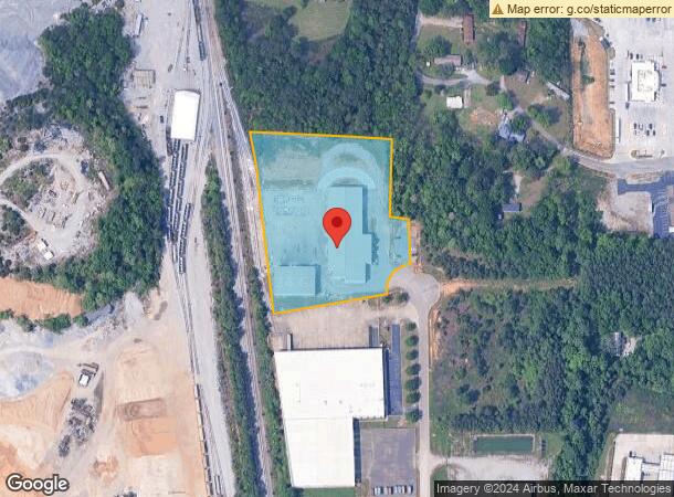  307 Commercial Park Cir, Calera, AL Parcel Map